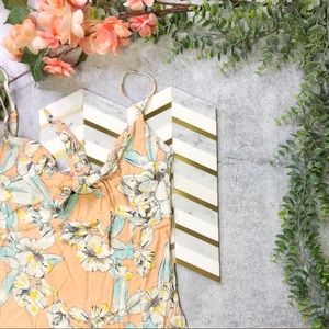 MINKPINK Palm Springs Midi Double Slit Dress